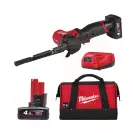 Акумулаторен лентов шлайф MILWAUKEE M12 FBFL13-402B, 12V, 4.0Ah, Li-Ion, 0-1105м/мин, 13х457мм, безчетков - small