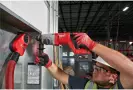 Акумулаторен перфоратор MILWAUKEE M18 BLHACD26-402X, 18V, 4.0Ah, Li-Ion, SDS-plus, 2.6J, безчетков - small, 250520