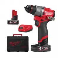 Акумулаторен ударен винтоверт MILWAUKEE M12 FPD2-602X, 12V, 6.0Ah, Li-Ion, 45Nm, безчетков