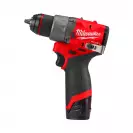 Акумулаторен винтоверт MILWAUKEE M12 FDD2-202X, 12V, 2.0Ah, Li-Ion, 37Nm, безчетков - small, 239438