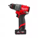 Акумулаторен винтоверт MILWAUKEE M12 FDD2-402X, 12V, 4.0Ah, Li-Ion, 45Nm, безчетков - small, 239429