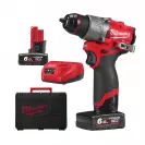 Акумулаторен винтоверт MILWAUKEE M12 FDD2-602X, 12V, 6.0Ah, Li-Ion, 45Nm, безчетков - small