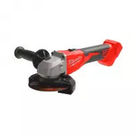 Акумулаторен ъглошлайф MILWAUKEE M18 BLSAG125X-0, 18V, 2.0-12Ah, Li-Ion, ф125мм, безчетков