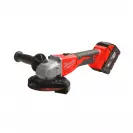Акумулаторен ъглошлайф MILWAUKEE M18 BLSAG125X-402X, 18V, 4.0Ah, Li-Ion, ф125мм, безчетков - small, 250751