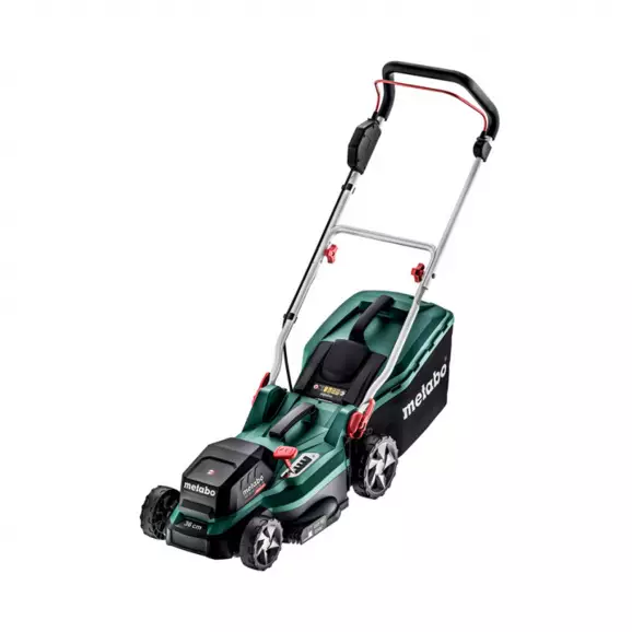 Акумулаторна косачка METABO RM 36-18 LTX BL 36 Solo, 18+18V, 5.5-10Ah, Li-Ion, 360мм, безчетков