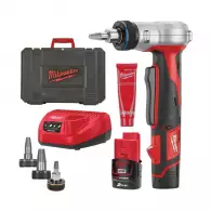 Акумулаторна машина за разширяване на тръби MILWAUKEE C12 PXP-I10202C, 12V, 2.0Ah, Li-Ion