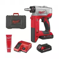 Акумулаторна машина за разширяване на тръби MILWAUKEE HD18 PXP-H06202C, 18V, 2.0Ah, Li-Ion