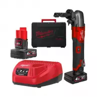 Акумулаторна ножица за ламарина MILWAUKEE M12 FNB16-402X, 12V, 4.0Ah, Li-Ion, 2.1мм, безчетков
