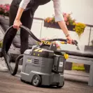 Акумулаторна перяща прахосмукачка KARCHER Puzzi 9/1 Bp, 36V, 6.0-7.5Ah, 3420л/мин, 9/7л (чиста/мръсна вода) - small, 236457