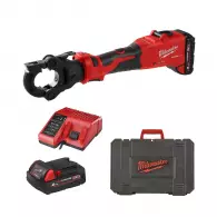 Акумулаторна преса за кримпване на кабели MILWAUKEE M18 ONEHCCT60-202C, 18V, 2.0Ah, Li-Ion, 60kN