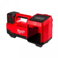 Компресор акумулаторен MILWAUKEE M18 BI-0, 18V, 2.0-12Ah, Li-Ion, 10.3bar, 40 l/min