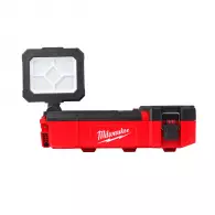 Лампа-зарядно MILWAUKEE M12 POAL-0, 12V, 2.0-6.0Ah, Li-Ion, LED, 1400lm
