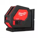 Линеен лазерен нивелир MILWAUKEE CLL-C, 2 лазерни линии, точност 3mm/10m, 30м, автоматично - small, 243155