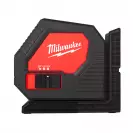 Линеен лазерен нивелир MILWAUKEE CLL-C, 2 лазерни линии, точност 3mm/10m, 30м, автоматично - small, 243156