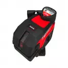 Линеен лазерен нивелир MILWAUKEE M12 CLL4P-301C, 2 лазерни линии, 4 точки, точност 3mm/10m, 38м, автоматично - small, 243141
