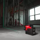 Линеен лазерен нивелир MILWAUKEE M12 CLL4P-301C, 2 лазерни линии, 4 точки, точност 3mm/10m, 38м, автоматично - small, 243147