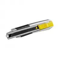 Макетен нож TOPMASTER KN02-9 18мм, метален, стоп бутон, метална глава