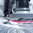 Oрбитална машина за почистване на подове KARCHER BDS 43/DUO C, 1800W, 150-300об/мин, 430мм, 12л - small, 235997
