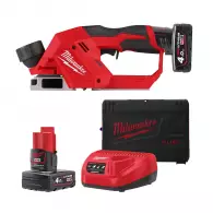 Ренде акумулаторно MILWAUKEE M12 BLP-402X, 12V, 4.0Ah, Li-Ion, 14500об/мин, 56мм, 0-2.0мм