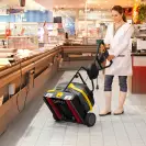 Ръчно водима подопочистваща машина KARCHER BR 40/10 C Adv, 230V, 1100об/мин, 10/10л, 400мм, 400м2 - small, 236267