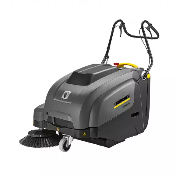 Ръчно водима подопочистваща машина KARCHER KM 75/40 W BP PACK, 24V, -Ah, 40л, 550мм, -м2