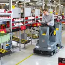 Седлова подопочистваща машина KARCHER B 110 R Bp Pack 170Ah Dose+R75, 24V, 170Ah, 110л, 750мм, 4500м2 - small, 236101