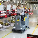 Седлова подопочистваща машина KARCHER B 110 R Bp Pack 285Ah Dose+R75, 24V, 285Ah, 110л, 750мм, 4500м2 - small, 236091