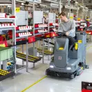 Седлова подопочистваща машина KARCHER B 110 R BpPack 170Ah Dose +D75, 24V, 170Ah, 110л, 750мм, 4500м2 - small, 236110