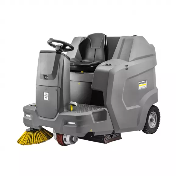 Седлова подопочистваща машина KARCHER KM 100/120 R Bp, 24V, -Ah, 120л, 730мм, 6000м2