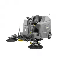 Седлова подопочистваща машина KARCHER KM 100/120 R Bp Pack 4SB, 24V, 240Ah, 120л, 730мм, 13800м2