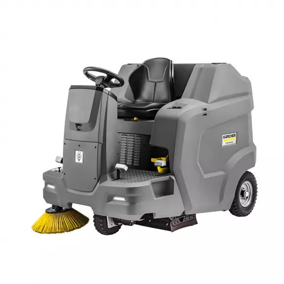 Седлова подопочистваща машина KARCHER KM 100/120 R G, 6.3kW, 120л, 730мм, 7000м2