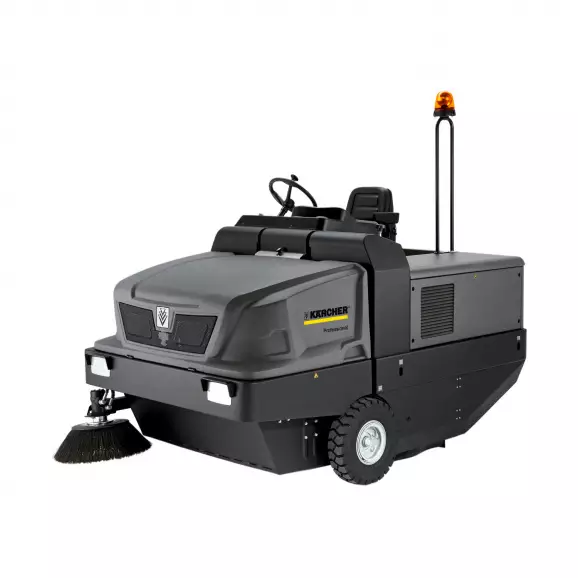 Седлова подопочистваща машина KARCHER KM 130/300 R Bp Pack, 10kW, 36V, 360Ah, 300л, 1000мм, 9100м2