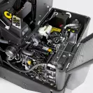 Седлова подопочистваща машина KARCHER KM 130/300 R D, 15.8kW, 300л, 1000мм, 13000м2 - small, 236550