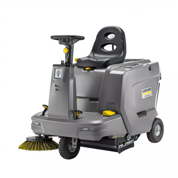 Седлова подопочистваща машина KARCHER KM 85/50 R Bp Pack, 24V, 115Ah, 50л, 615мм, 5100м2