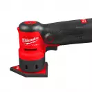 Шлайф вибрационен акумулаторен MILWAUKEE M12 FDSS-422X, 18V, 2.0/4.0Ah, Li-Ion, 8000-14000об/мин, 88.8х63.5мм, безчетков - small, 250642