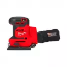Шлайф вибрационен акумулаторен MILWAUKEE M18 BQSS-0, 18V, 2.0-12Ah, Li-Ion, 11000-13000об/мин, 113х104мм - small, 250810
