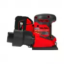 Шлайф вибрационен акумулаторен MILWAUKEE M18 BQSS-502B, 18V, 5.0Ah, Li-Ion, 11000-13000об/мин, 113х104мм - small, 250816