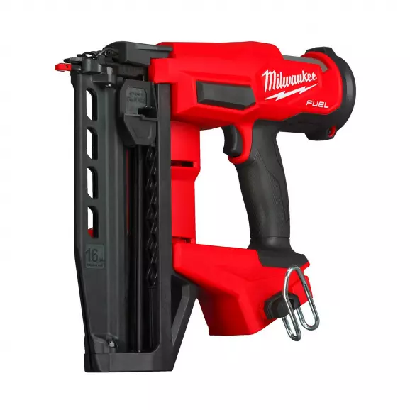 Такер акумулаторен MILWAUKEE M18 FN16GS-0X, 18V, 2.0-12Ah, Li-Ion, за гвоздеи 25-64мм, безчетков