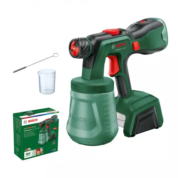 Акумулаторен пистолет за боя BOSCH UniversalSpray 18V-300, 18V, 2.0-6.0Ah, Li-Ion, 1200мл