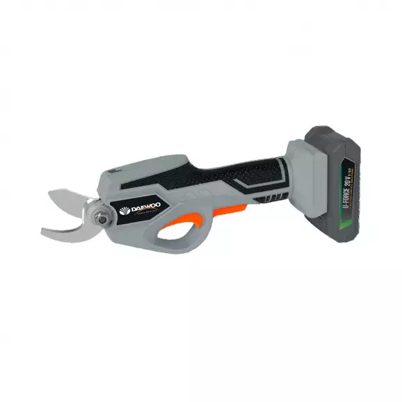 Акумулаторна лозарска ножица DAEWOO DALPRS18-1 Solo, 20V, 2.0-8.0Ah, Li-Ion, 28мм