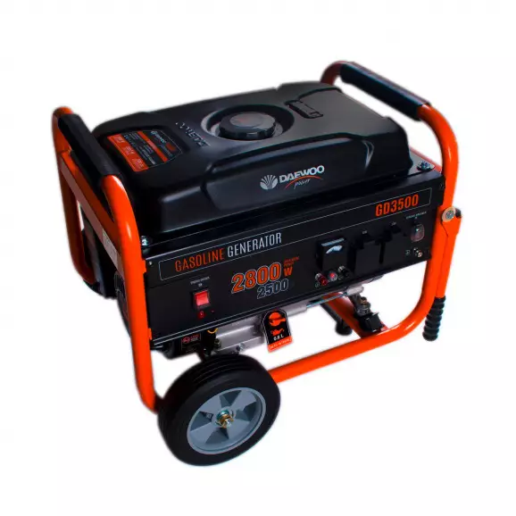 Генератор DAEWOO GD3500, 2.8kW, 230V, бензинов, монофазен