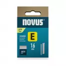 Гвоздей за такер NOVUS 1.2х16мм/1000бр., тип J/E, блистер - small