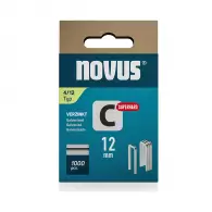 Кламери NOVUS 4/12мм 1000бр., тип 4/C, с тесен гръб, блистер