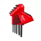 Ключ шестограм Г-образен с ябълка MILWAUKEE 13части, с ябълка - small, 237760