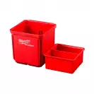 Кутия за куфар за инструменти MILWAUKEE 46x102x102мм, пластмаса, червен - small, 237496