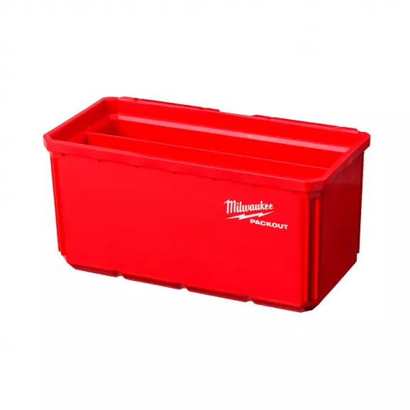 Кутия за куфар за инструменти MILWAUKEE 46x203x102мм, пластмаса, червен