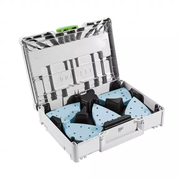 Кутия за шкурки FESTOOL SYS-STF DELTA GR-Set, пластмаса