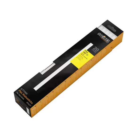 Патрони за топло лепене STEINEL Tools DIY Flex ф11х250мм 20броя, комплект 20бр (600гр), в кутия