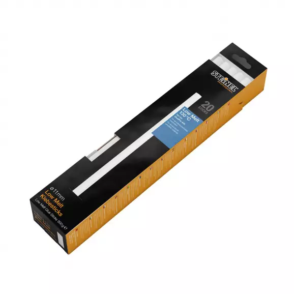 Патрони за топло лепене STEINEL Tools DIY Low Melt ф11х250мм 20броя, комплект 20бр (600гр), в кутия