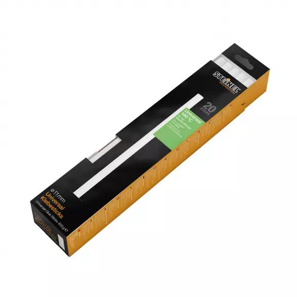 Патрони за топло лепене STEINEL Tools DIY Universal ф11х250мм 20броя, комплект 20бр (600гр), в кутия